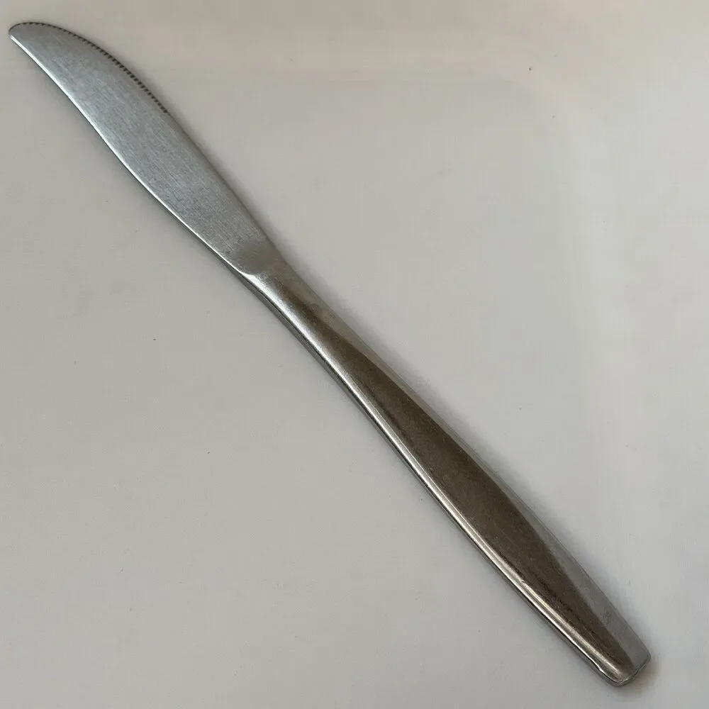 3pc AMC Venice Flatware Stainless Japan Ladle/ Dinner Knife/ Jelly Server Satin
